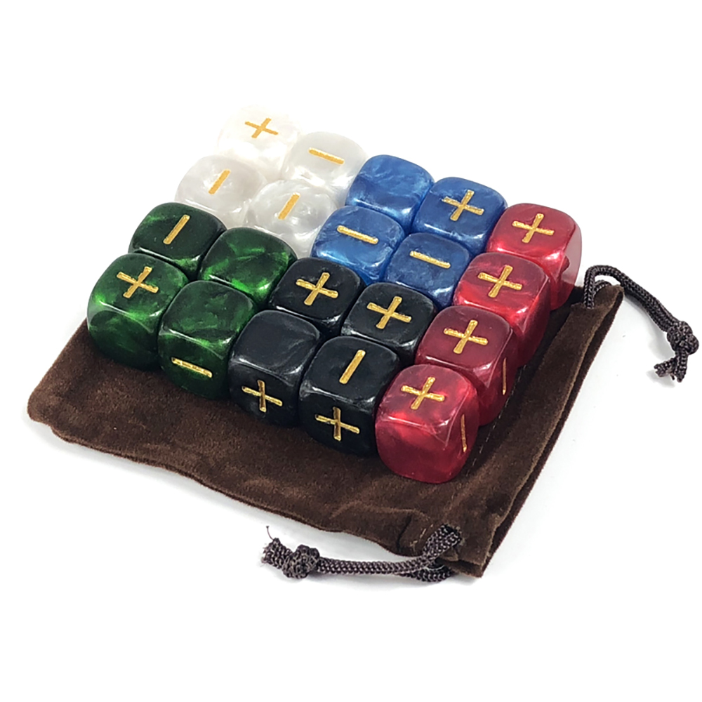 Board Game Live - Fate Dice dengan Tas 20 Buah