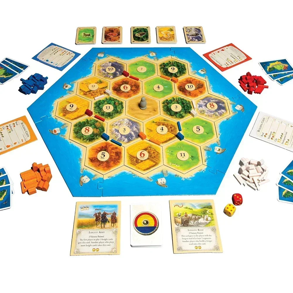 Permainan Papan Catan, Puzzle, - Board Game Catan ulasan dan harga