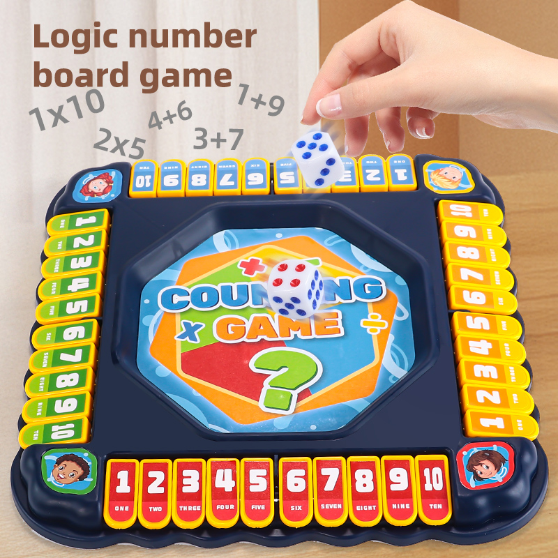 Permainan Meja Flip Nomor Biru - Board Game Live ulasan dan harga