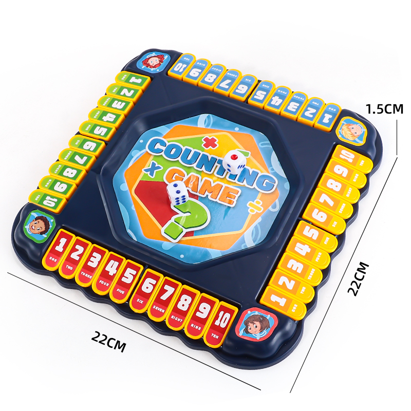 Permainan Meja Flip Nomor Biru - Board Game Live ulasan dan harga