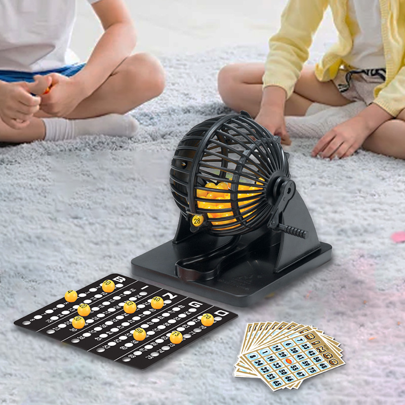 Bingo Lottery Machine Cage swe - Board Game Live ulasan dan harga