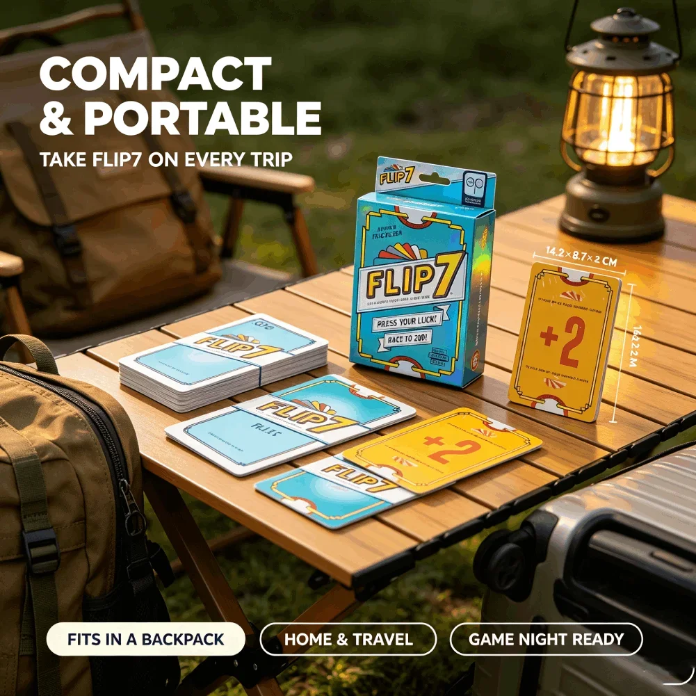 Flip 7, Permainan Kartu Bertem - Strategy Board Game ulasan dan harga