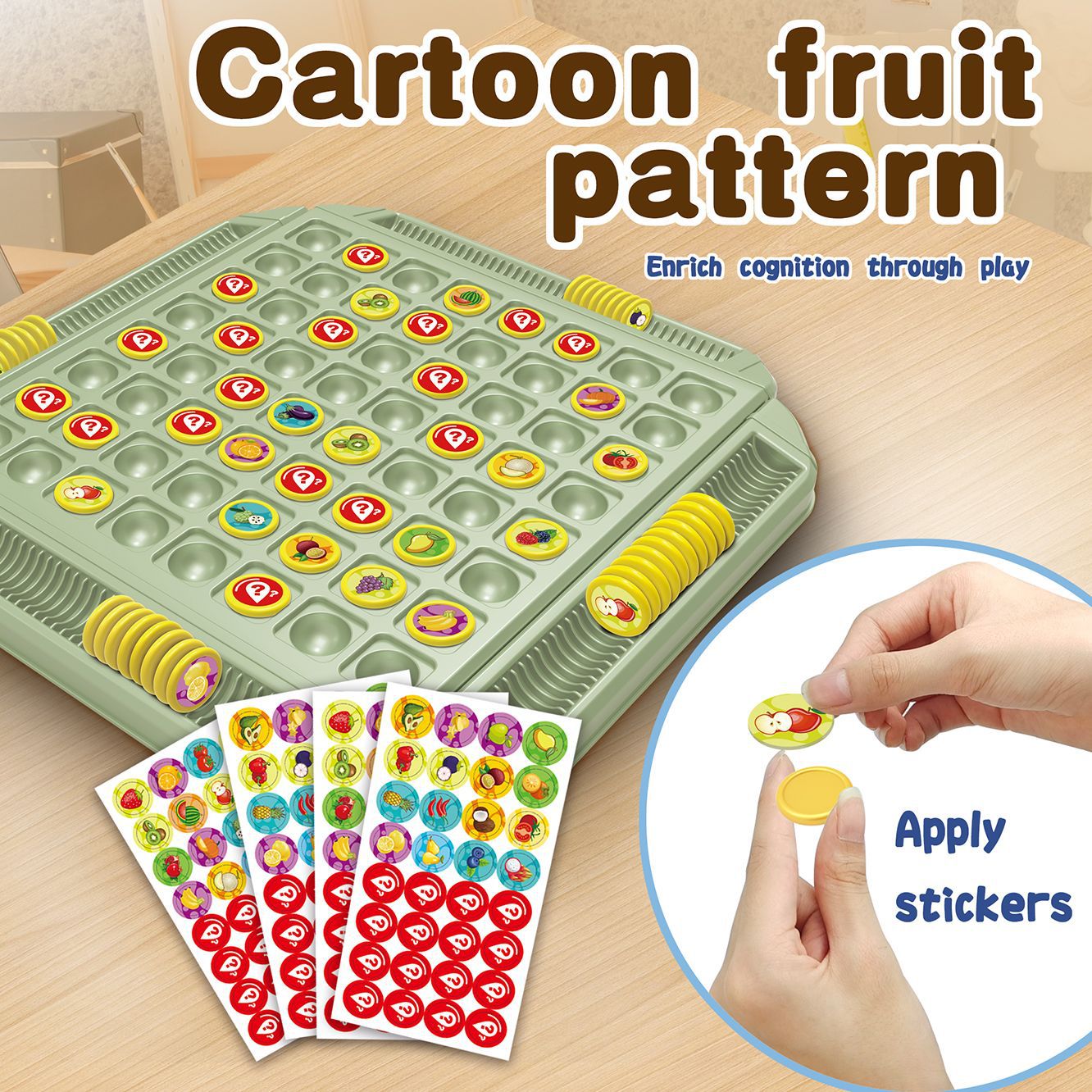 Buah Flip Catur Memori Pertand - Strategy Board Game ulasan dan harga